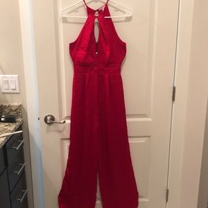 Red Romper by Charlotte Russe